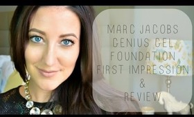 Marc Jacobs Genius Gel Foundation | First Impression & Review | Megan McTaggart