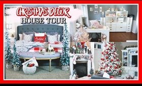 CHRISTMAS DECOR HOUSE TOUR | BEFORE AND AFTER WALKTHROUGH