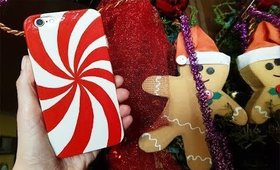DIY Peppermint Candy Phone Case