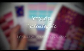 Introducing: TeaRosePaperCo | New Adventures :)