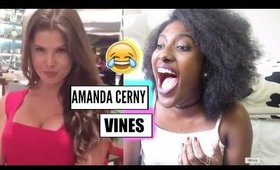 AMANDA CERNY VINE COMPILATION REACTION | JANET NIMUNDELE