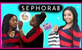 Getting My Makeup Done at Sephora