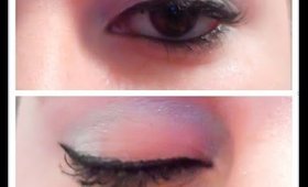 Silver and Pink New Wave Makeup Tutorial