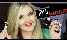 ★TOP 5 SERIES: CONCEALERS DRUGSTORE + HIGHEND★