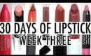 30 Days of Lipstick | Week Three | Modern Martha