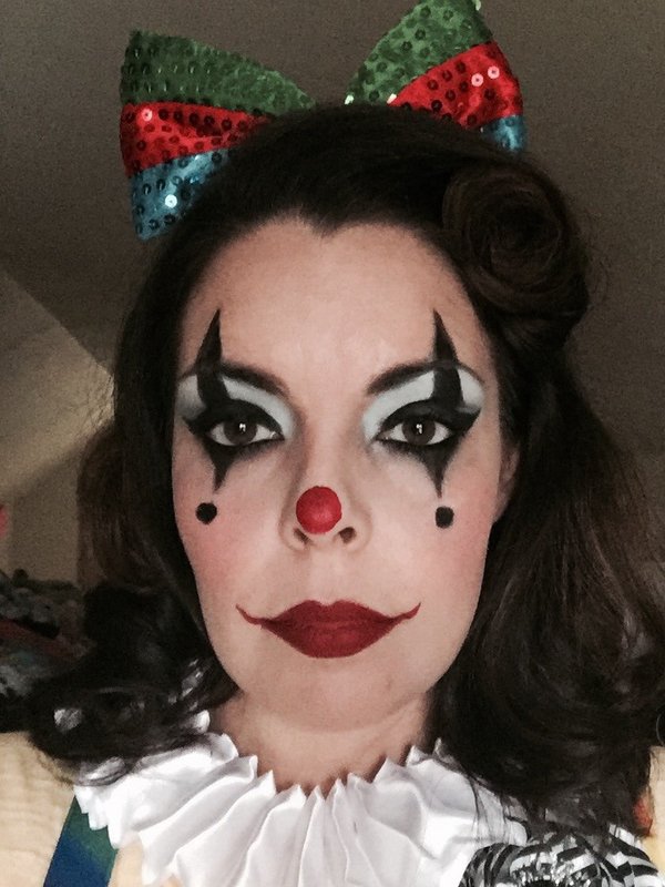 Clown makeup, Angela P.'s Photo
