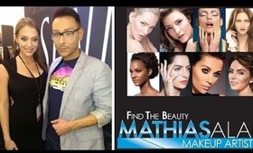 IMATS 2014 - Beauty Makeup for HD Television w Mathias Alan for Senna Cosmetics