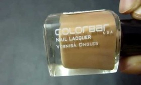 review : Earthen Rose nail polish number 68 by COLORBAR
