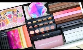 BEST EYESHADOW PALETTES 2017!