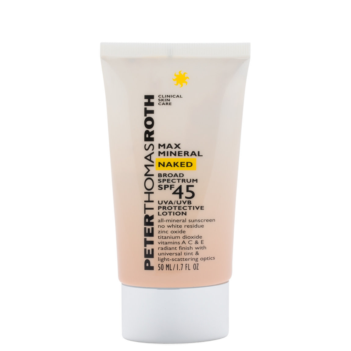 Peter Thomas Roth Max Mineral Naked Broad Spectrum SPF 45 alternative view 1 - product swatch.