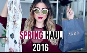 Spring Fashion Haul 2016! Spring outfits
