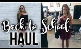 HUGE Back to School TRY-ON Clothing Haul