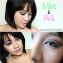 Mint and Pink