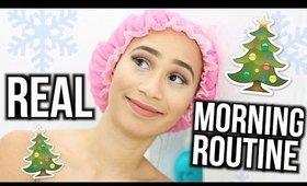 My Realistic Morning Routine - WINTER BREAK! | Mylifeaseva