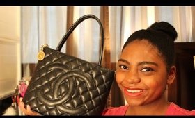 Chanel Medallion Tote: How I Pack My Purse | May 2015