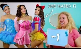 Mom Rates My Disney Princess Halloween Costumes!