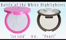 Jeffree Star Ice Cold vs Becca Pearl (Bright White Highlighters)