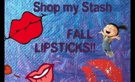 november Shop My Stash: fall lips!