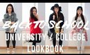 Back To School: University/College Lookbook feat. 1FaceWatch
