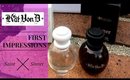 #SAINTANDSINNER #KatVonDBeauty | First Impressions & Smell Test [Complimentary from Influenster]