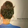 Tutorial | Cute Back-to-School Hairstyles & Updos |   Braided Messy Bun & Ponytail