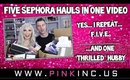 5 Sephora Rouge/VIB Hauls!! Hold on Tight! THE Sephora Haul of all Hauls!