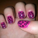 Leopard nails <3