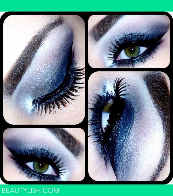 navy blue smoky eye | Kiki C.'s Photo | Beautylish