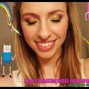 Adventure Time's Lady Rainicorn Makeup 