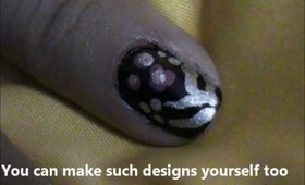 Sweet Valley Nail Design EASY Nail Art For Beginners - nail art short nails- tutorial nail design