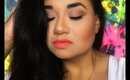 Peach Eyes with Sleek Makeup | LIZESTURGILLBEAUTY