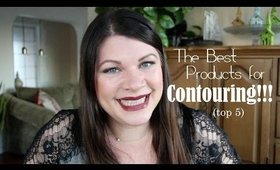 THE BEST PRODUCTS FOR CONTOURING!!!! | TOP 5