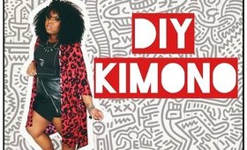 DIY Kimono Jacket || Sew Dope DIY