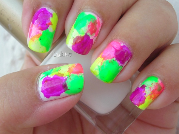 Big Bold Neon Splats 1 | Iliana S.'s (linda165) Photo | Beautylish