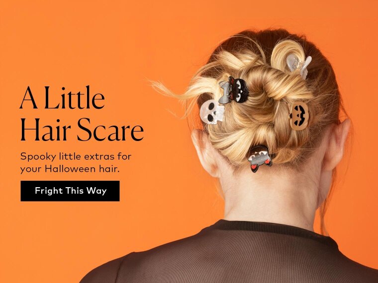 Spooky season is going straight to our heads. Dress up your hair with playful Halloween extras that bring the spirit, with or without a costume. Shop Halloween accessories on Beautylish.com!