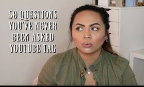 50 QUESTIONS YOU'VE NEVER BEEN ASKED YOUTUBE TAG | L.A GIRL FOUNDATION FIRST IMPRESSION