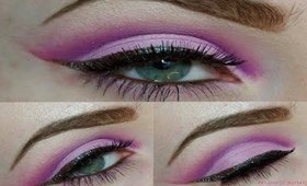 Spring Cherry Blossom Open Cut Crease Makeup Look