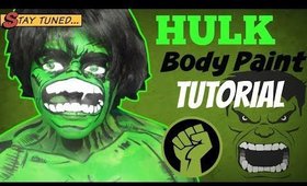 Hulk Body Paint Tutorial (NoBlandMakeup)