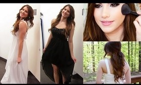 Get Prom Ready With Me: Hair, Makeup, & Dress!