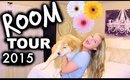 ROOM TOUR 2015 | IN MY NEW HOUSE! | Casey Holmes