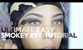 Smokey Eye Makeup tutorial for Beginners! Easy & Affordable