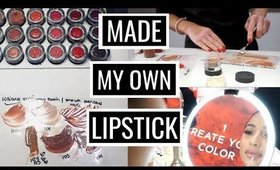 MADE MY OWN LIPSTICK! NYC Bite Beauty Lip Lab