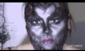 Halloween Makeup: Birth of an Alien