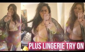 WHAT GIRLS DO DURING "ME TIME" | #MEDAY PLUS SIZE LINGERIE TRY ON