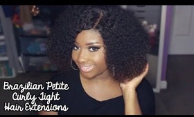 Hair Review | D.S. Hair Extensions Brazilian Petite Curly (Tight)