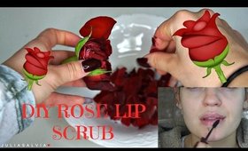 DIY ROSE & Brown Sugar LIP & BODY SCRUB