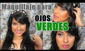 Maquillaje para ojos verdes: Tutorial | Kriz Reales