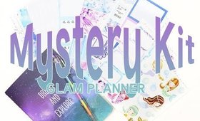 Glam Planner April Mystery Kit \\ Erin Condren Vertical