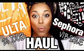 Sephora VIB SALE + ULTA 21 Days of Beauty HAUL & MORE.. 💸| SPRING 2017 | MelissaQ