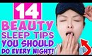 14 Beauty Sleep Tips You Should Be Doing Every Night!